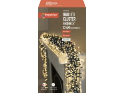 CLUSTER ICE WHITE 12.4M 960 LEDS